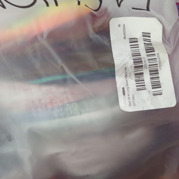 Fashion Nova Work Of Art Maxi Dress- M - Picture 2 of 7